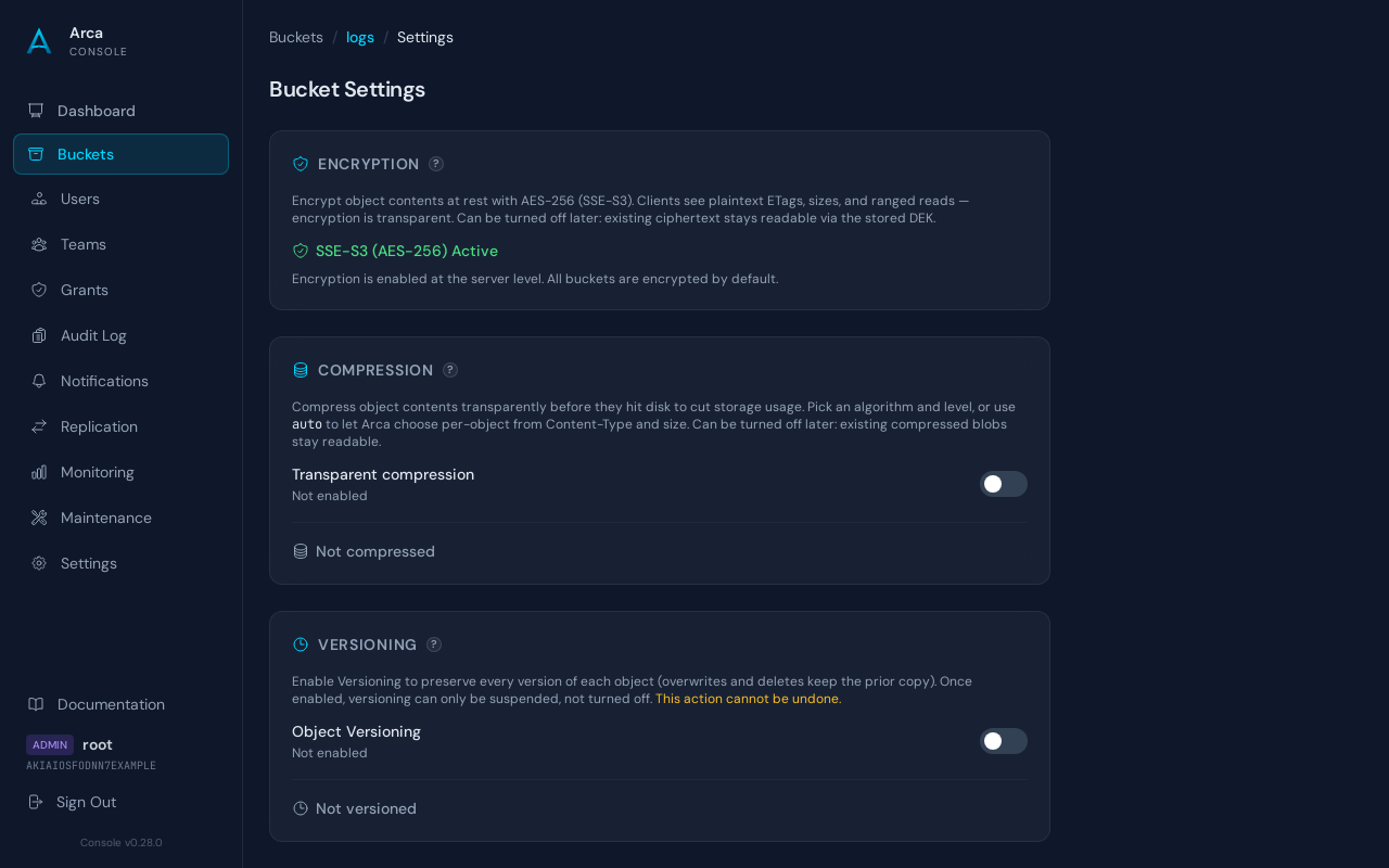 Event notifications